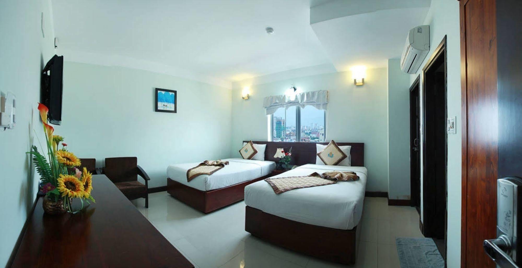 Luna Diamond Hotel Đà Nẵng Exterior foto