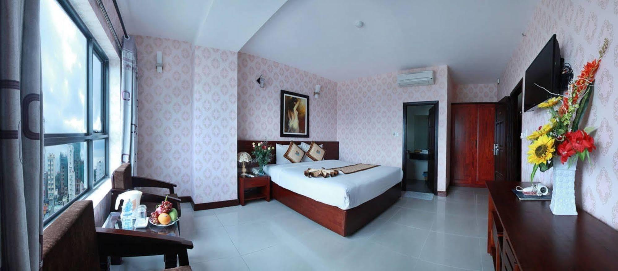 Luna Diamond Hotel Đà Nẵng Exterior foto